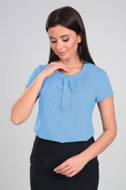 Bluzka LeNata #11856 goluboj