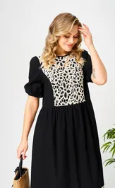 Dress Ava fashion M-192 chernyj
