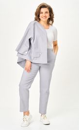 Костюм Vilena-fashion 1159 серый