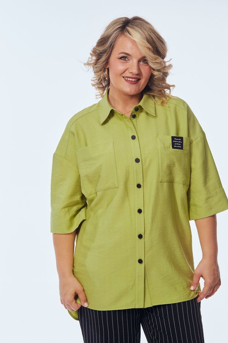 Комплект OVERYOU арт. 248/1 фисташка с черно-белым