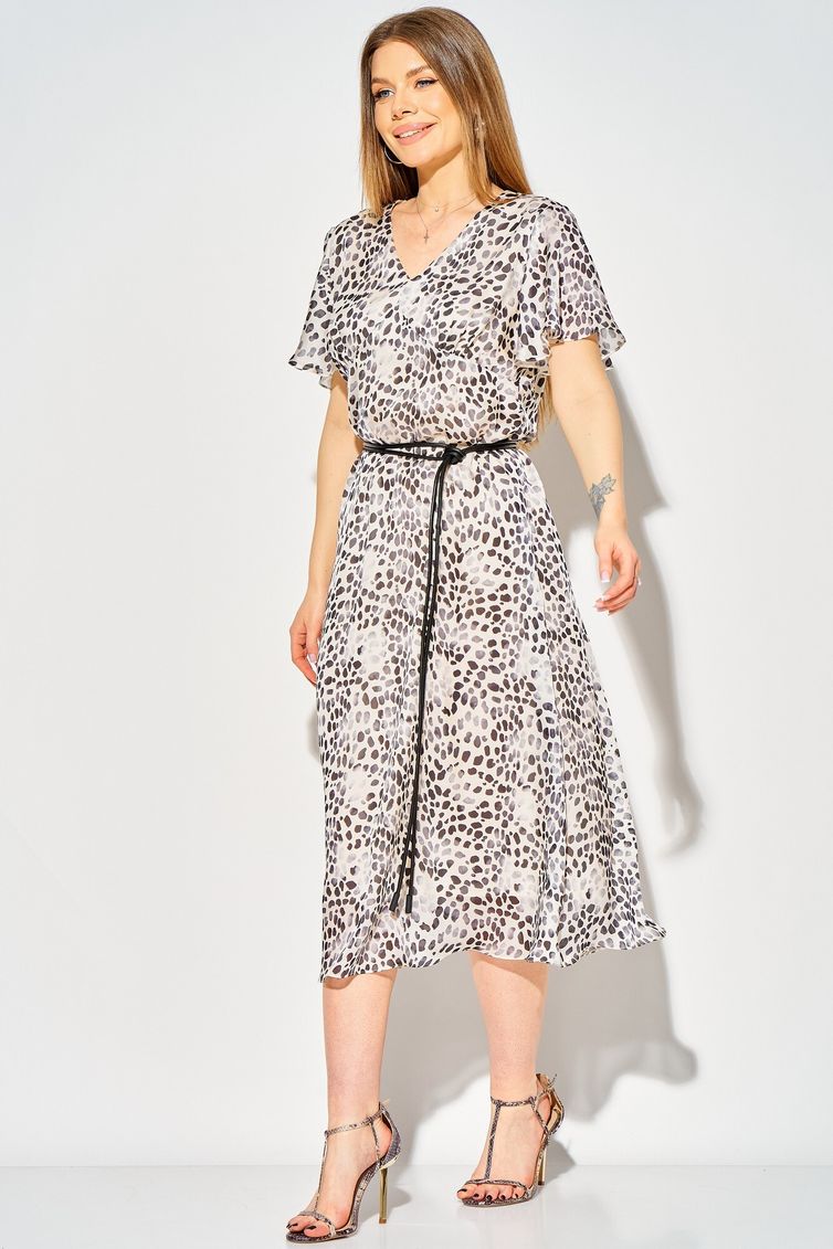 Dress LAIKONY #L-464-1 seryj print