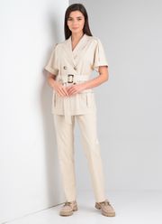 Костюм Vilena-fashion арт. 802 кремовый