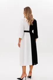 Dress Anastasia #1243.1 cherno-belyj