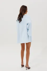 Sweter V&N fashion #1165_goluboj
