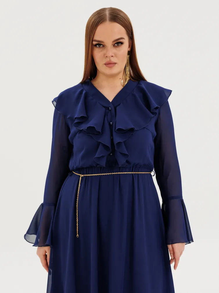 Dress Anastasia MAK #1280 sinij