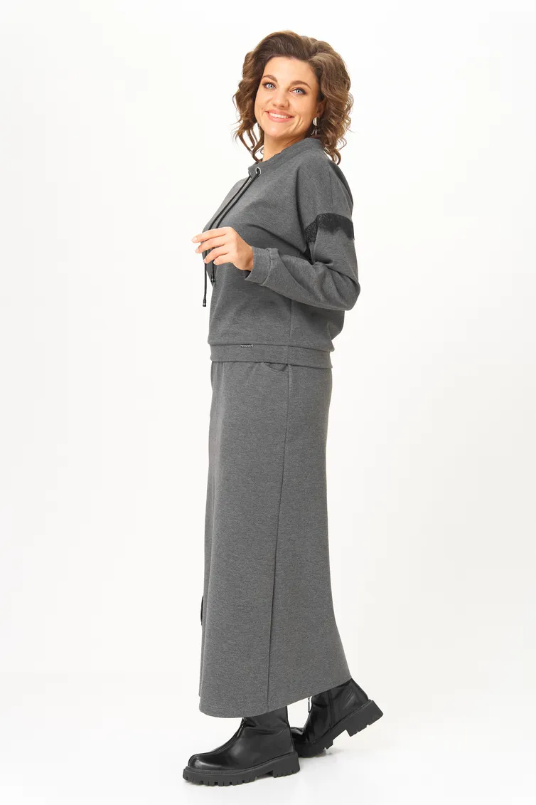 Костюм Michel Chic арт. 1444 графитовый