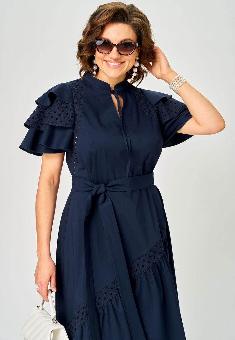 Платье EVA GRANT арт. 7297синее