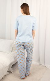 Пижама Купалинка 661437 158,164 К.голубой,набивка