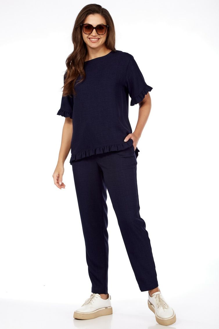 Костюм Vilena-fashion арт. 985 темно-синий