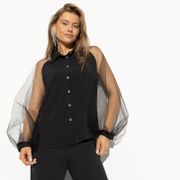 Блуза CHARUTTI арт. Теория красоты (нуар)