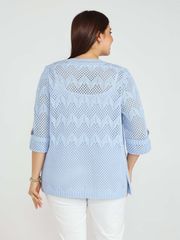 Кардиган BONADI арт. 2187 голубой