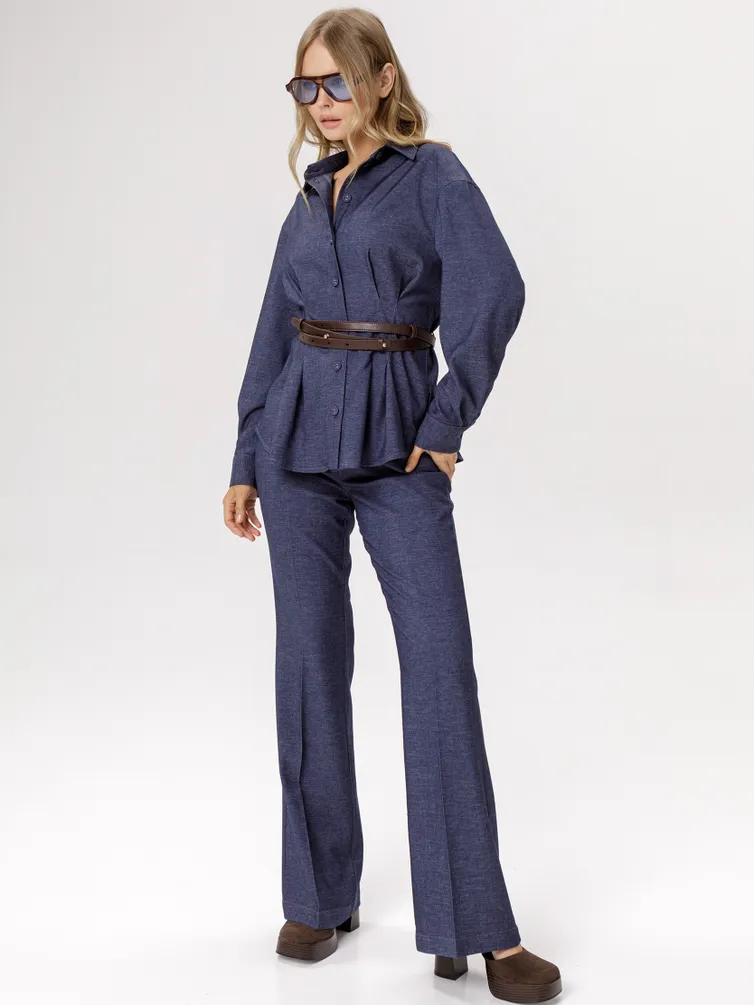 Trousers Pirs #6569 sinij