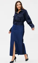 Skirt Ma Cherie 2076 sinij