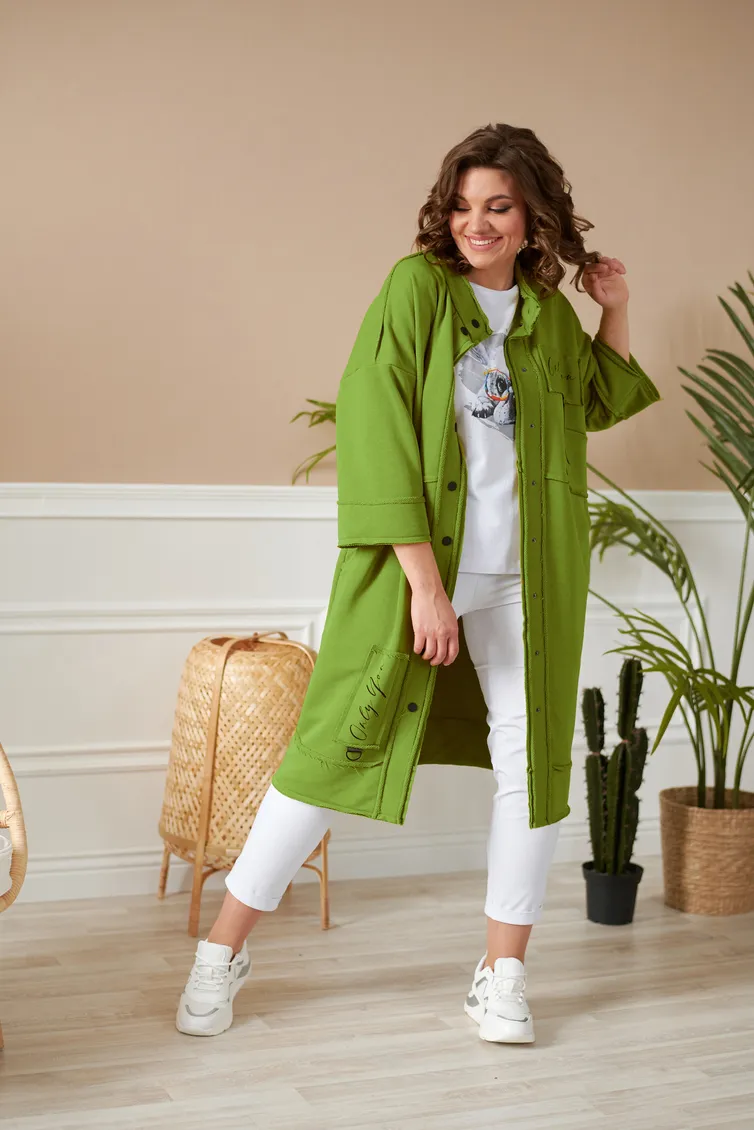 Sweter Rumoda #2019 salatovyj