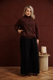 Żakiet Anastasia #1410 bordo