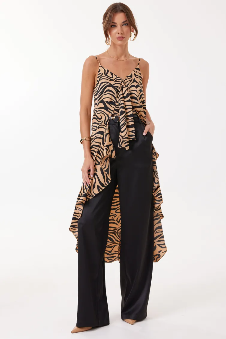Do Góry Lyushe #4123 Bluza (karamel)