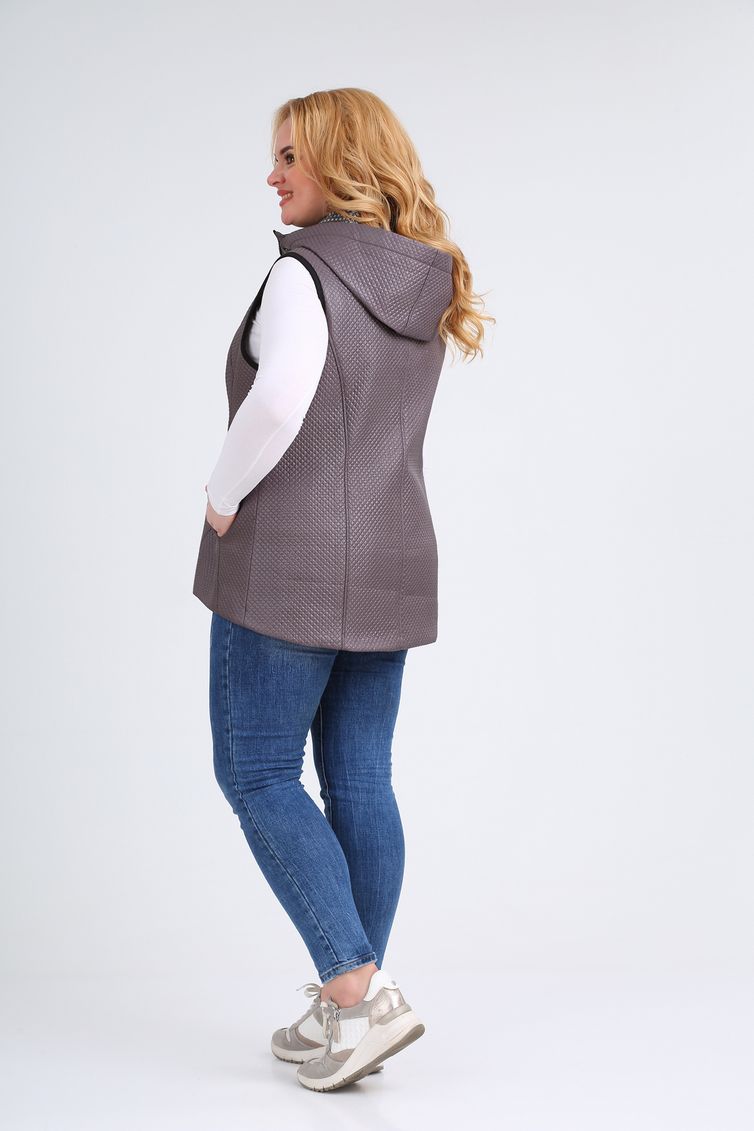 Waistcoat Ivelta plus #906 romb