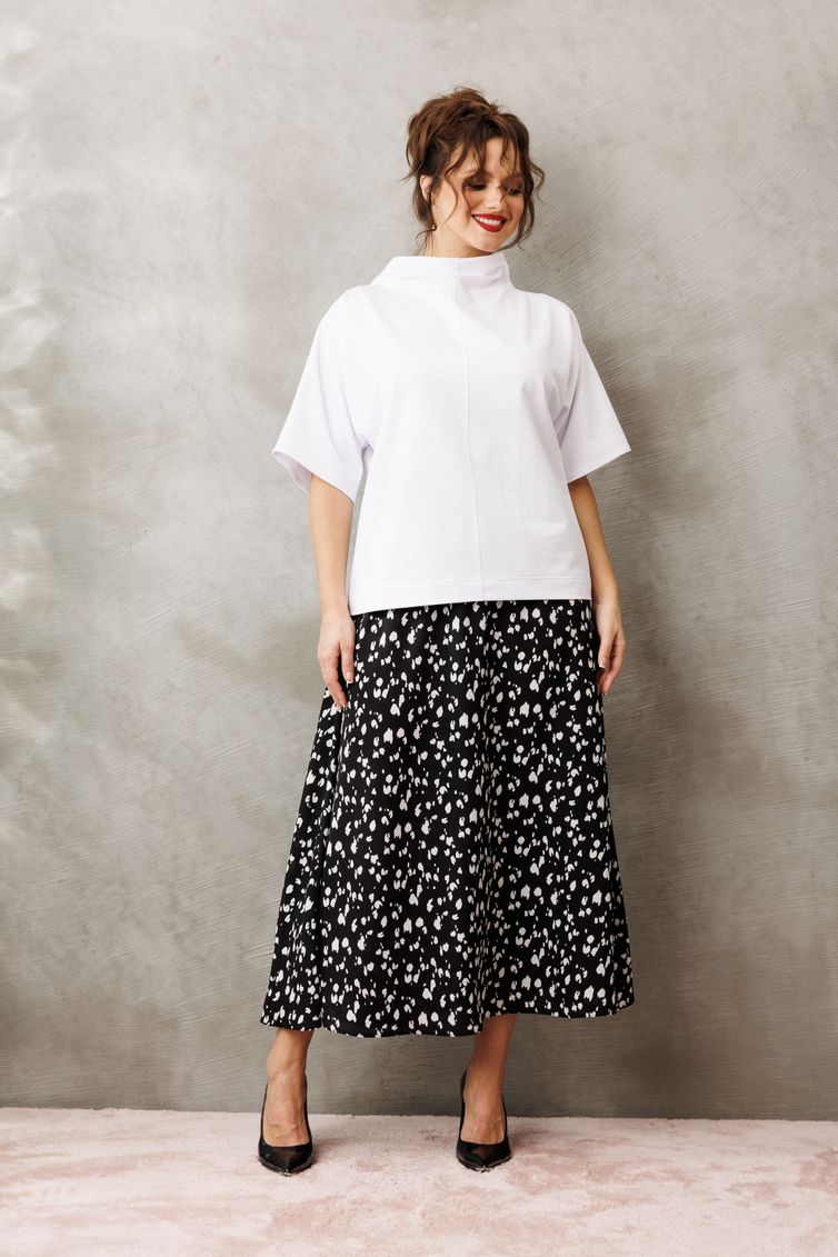 Комплект Anastasia арт. 1316 бело-черный