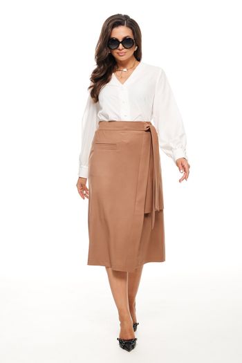 6045 белый+кэмел