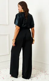 Overall Beautiful & Free 6391 chernyj/prozrachnyj
