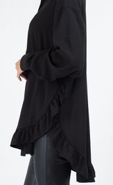 Blouse VIZAVI 743 chernyj