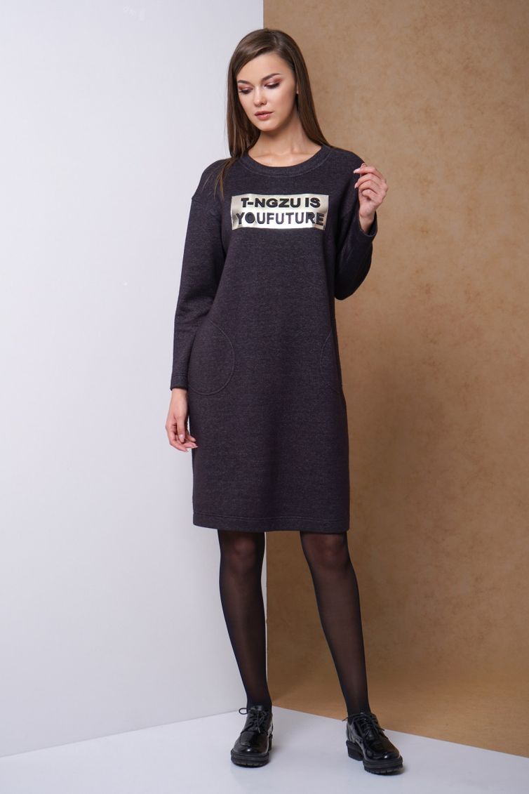 Dress Fantazia Mod #3302 grafit