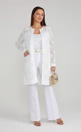 Sweter BONADI 2214 belyj