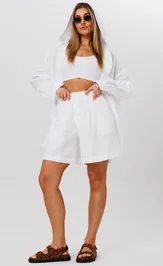 Shorts Ma Cherie 7001 belyj