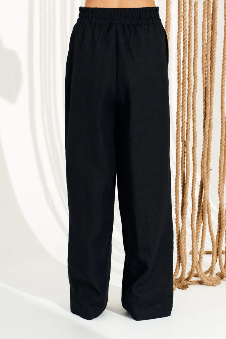 Trousers Elletto Life #2384 chern