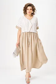 Платье Michel Chic арт. 2181 бежевый