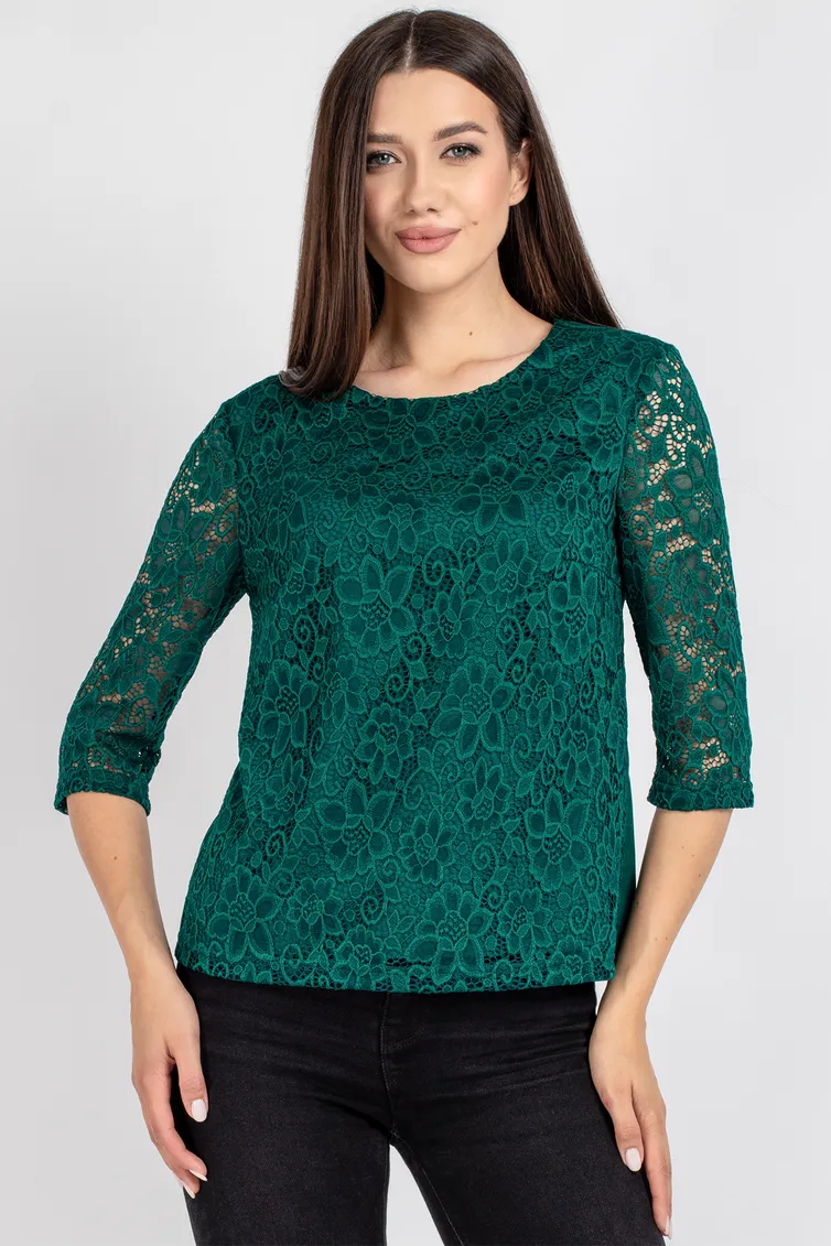 Blouse VIZAVI #704 izumrud