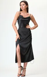 Платье Anelli Laurel 1292 лакрица