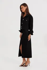 Spódnica V&N fashion #1177_chernyj