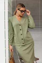 Suit Anastasia #1195.2 oliva