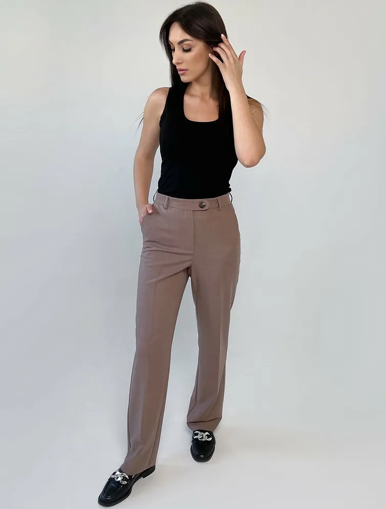 Брюки Ketty арт. K-08660 кофейный