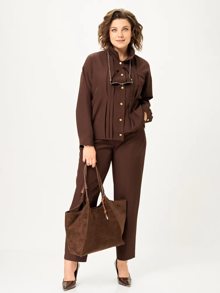 Garnitur Vilena-fashion #1171 shokolad