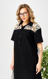 Платье Ava fashion М-193 черный