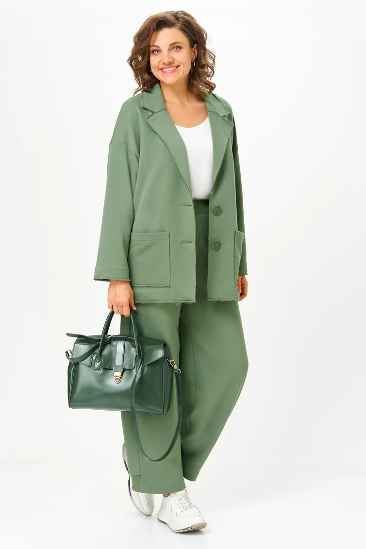 Suit Anastasia #1299 oliva