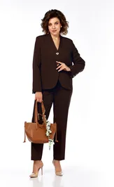 Suit Vilena-fashion 1086 shokolad
