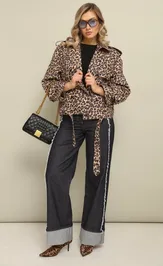 Jacket LM M 0070 leopard
