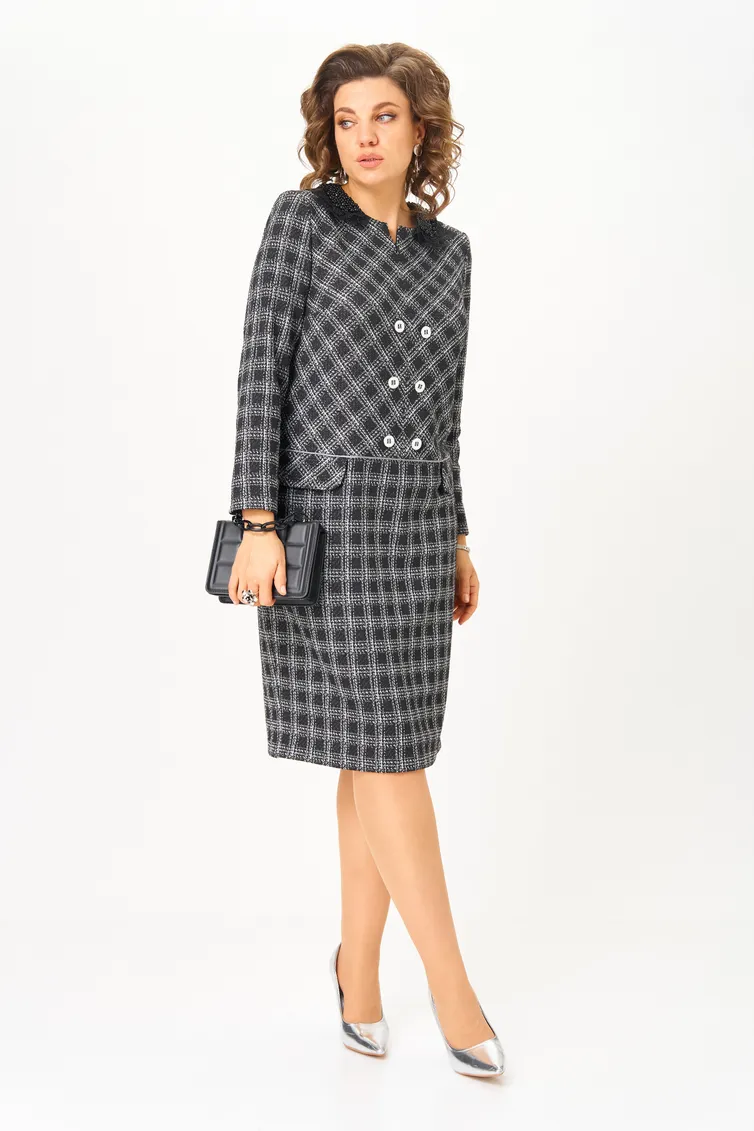 Sukienka Vilena-fashion #1136 multikolor