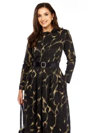 Dress Milora #1164/1 chernyj s razvodami