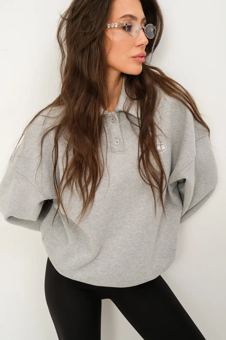 Bluza Pirs #6481 seryj