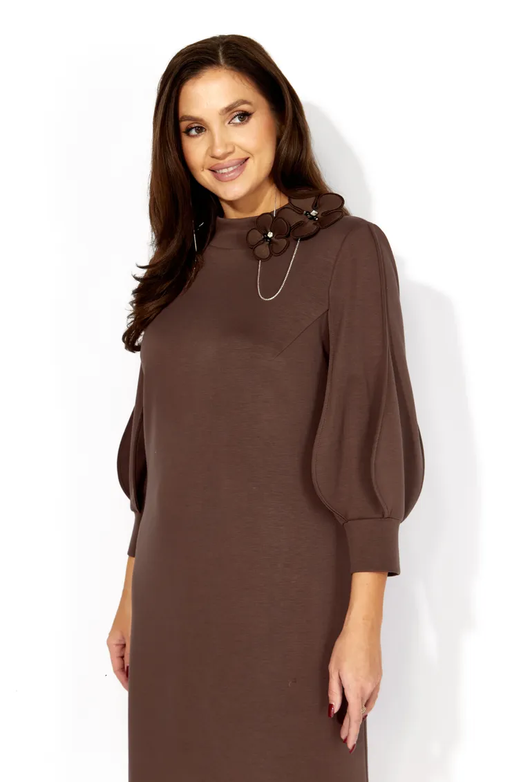 Dress TAiER #1313 shokolad