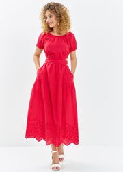 Dress Euromoda #721 krasnyj