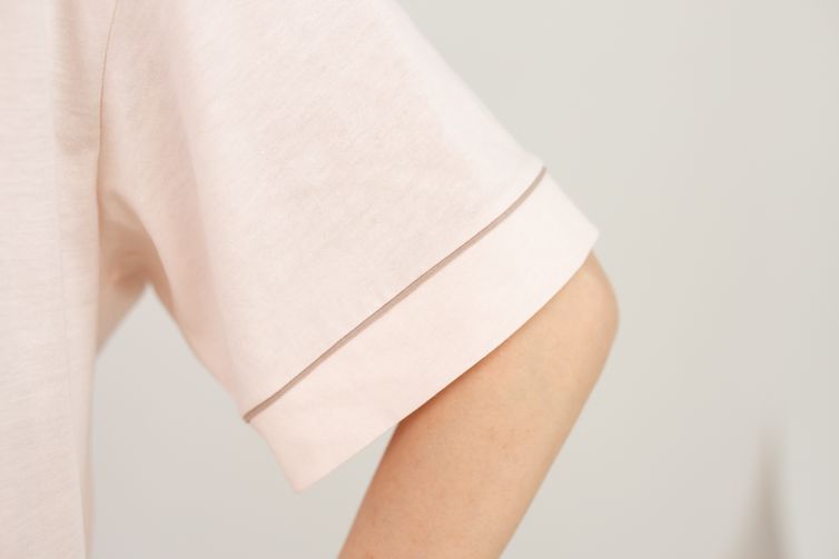 Сорочка Купалинка арт. 40007G 158,164 Пудровый