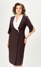 Платье Anastasia MAK 1308 коричневый