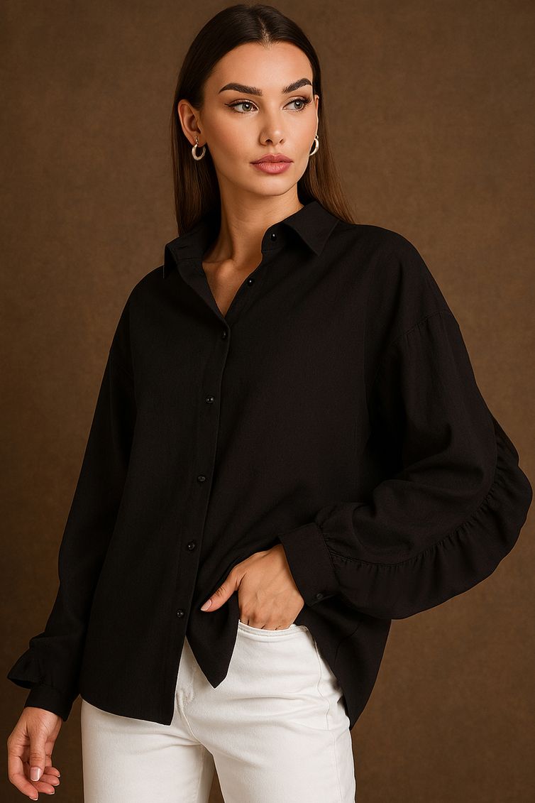 Blouse VIZAVI #736 chernyj