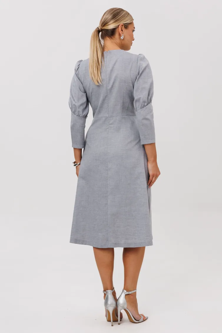 Sukienka Anelli Laurel #1647 Londonskij tuman