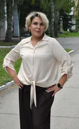 Blouse NOVITA 1485 ekryu